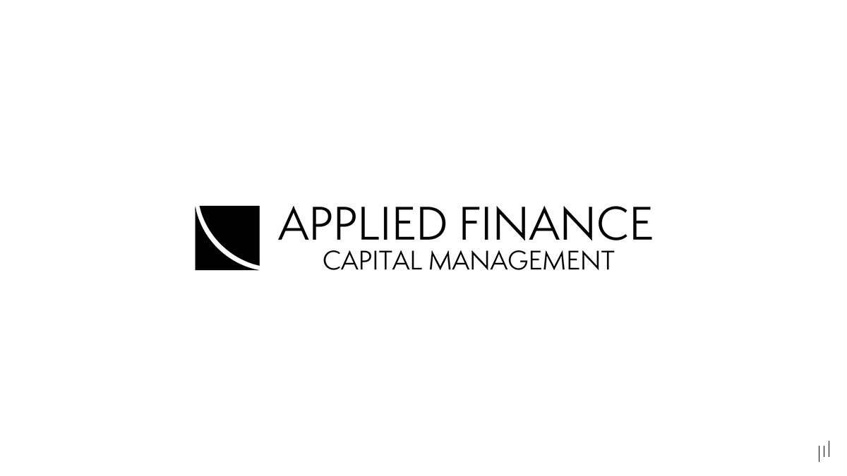 Applied Finance Capital Management – Opening slide introducing intrinsic valuation strategies and financial analysis methodologies.