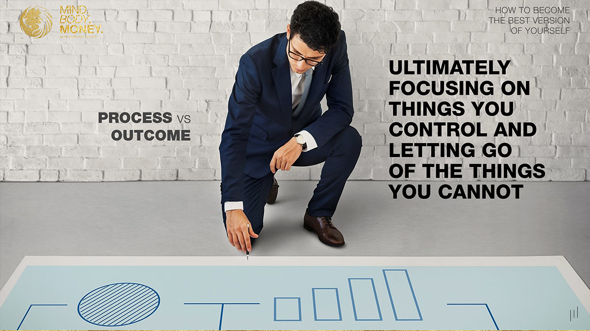 How to Become the Best Version of Yourself – Slide illustrating the value of prioritizing the journey over fixed results.