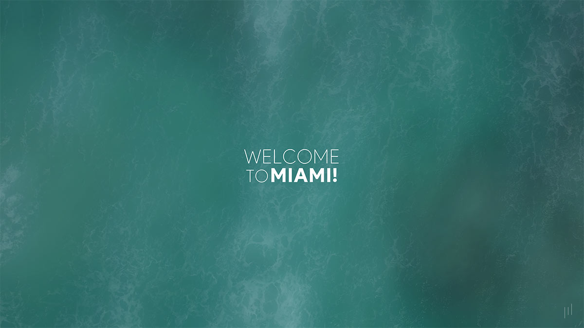 Advisor’s Summit Miami 2023 – Opening slide welcoming attendees to the prestigious financial summit in Miami.