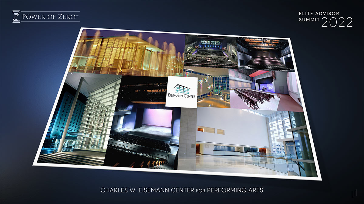 Elite Advisor Summit Puerto Rico 2022 – Slide featuring the prestigious venue and its role in the summit’s success.