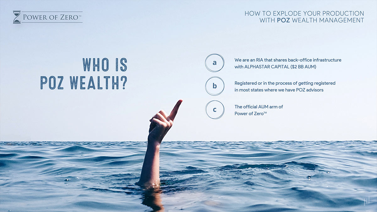 POZ Wealth Management – Conference presentation exploring financial strategies, investment planning, and wealth-building insights.