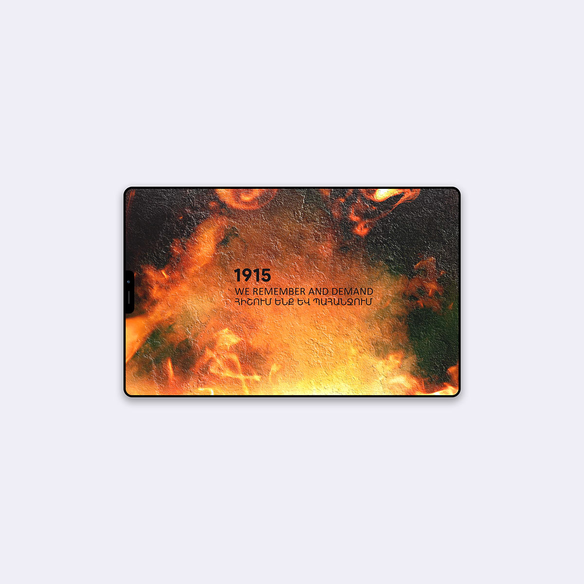 Armenian Genocide 1915 – Social media design project raising awareness, honoring historical memory, and fostering educational engagement through impactful visuals.